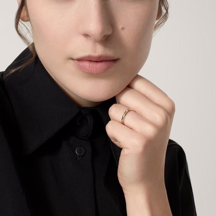 Cartier 1895 wedding band, 2.6 mm width, 1 diamond - Image 3