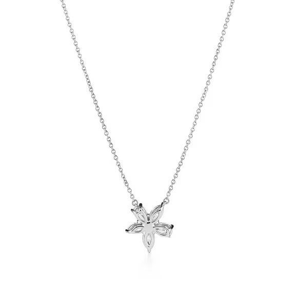 Tiffany Mixed Cluster Pendant