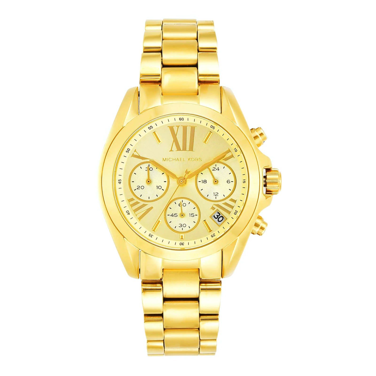 Michael Kors Mini Bradshaw Gold Watch MK5798 - Image 4