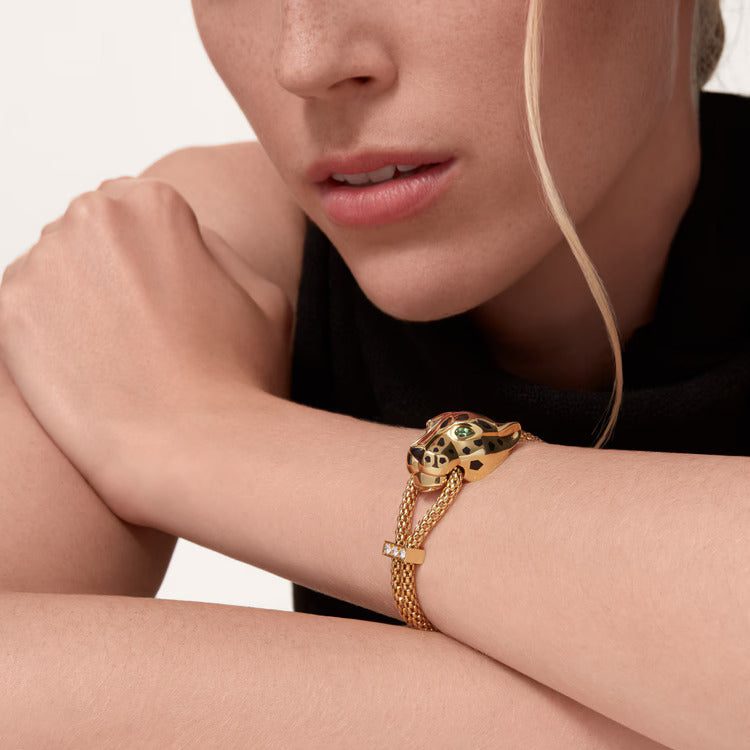 Cartier Panthère de Cartier bracelet, on chain, diamonds - Image 2