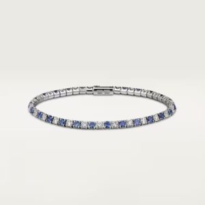 Cartier Essential Lines bracelet, brilliant-cut sapphires