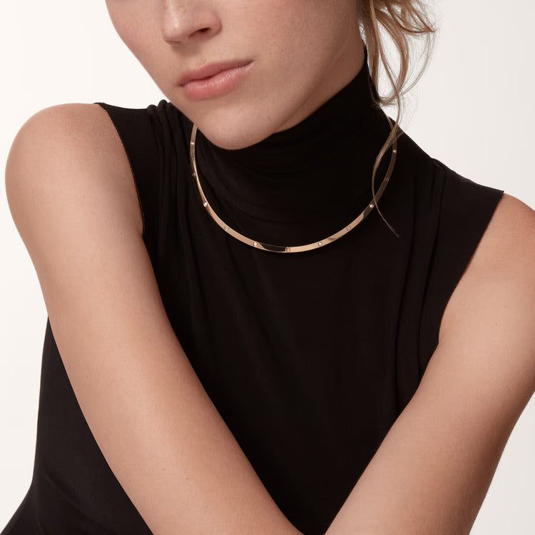 Cartier LOVE torque necklace, 10 diamonds - Image 4