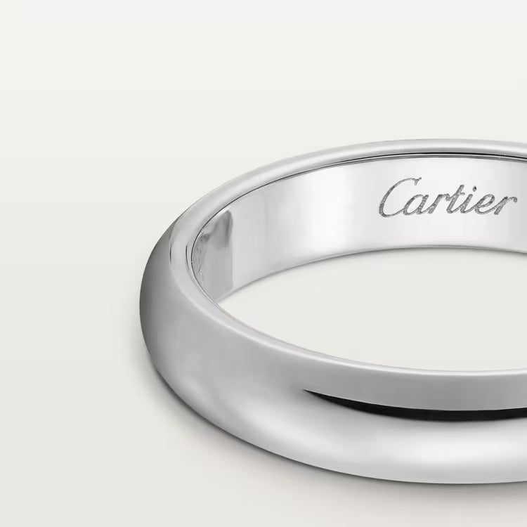 Cartier 1895 wedding band, 3.5 mm width - Image 4