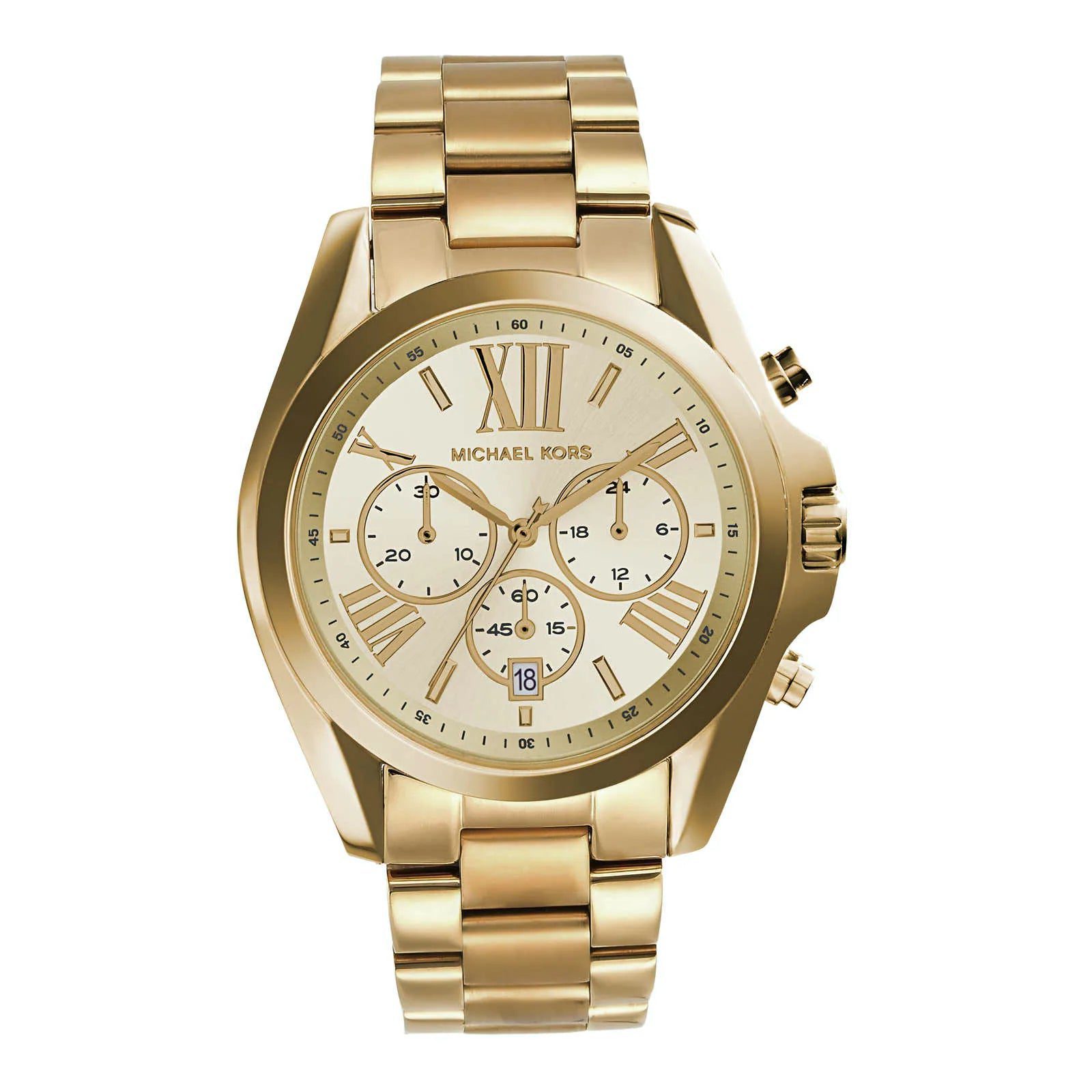 Michael Kors Women Bradshaw Gold Watch MK5605