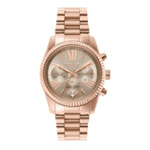 Michael Kors Women Lexington Rose Gold Watch MK7217