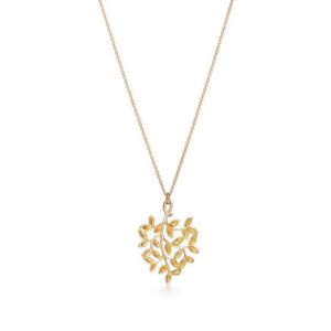 Tiffany Olive Leaf Pendant