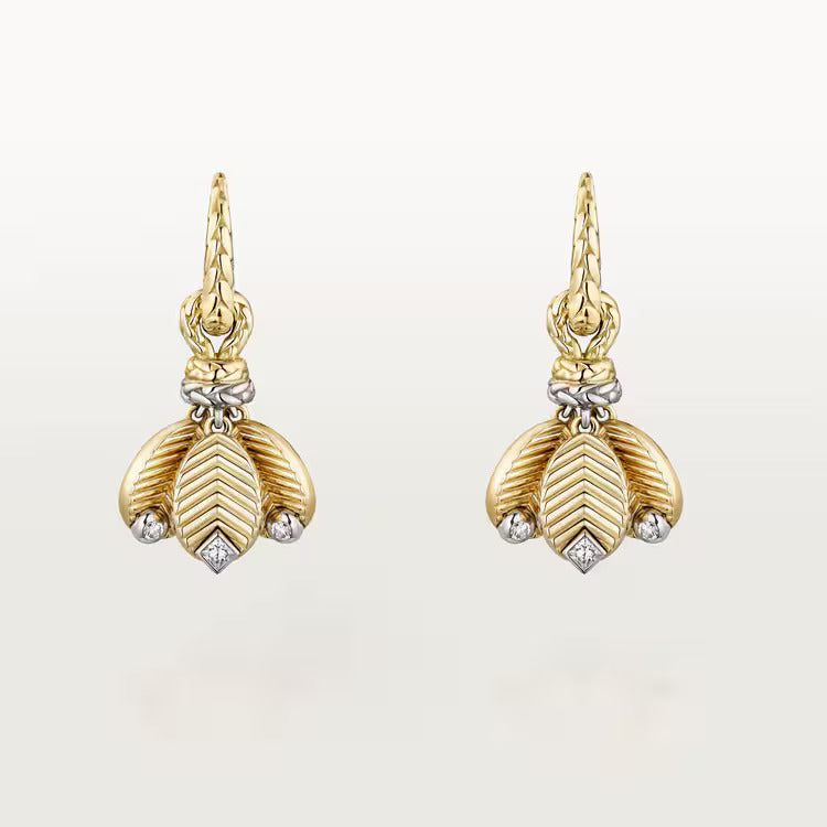 Cartier Grain de Café earrings