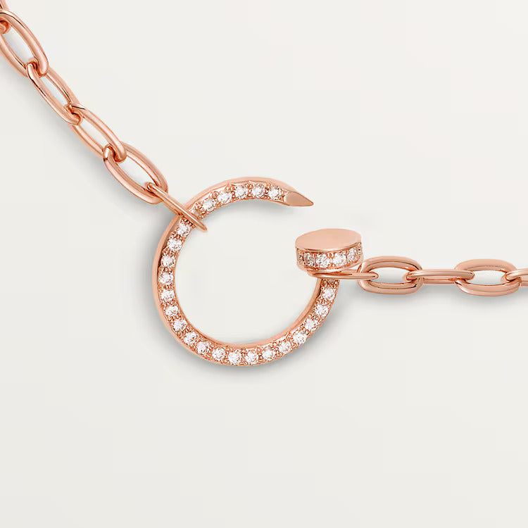 Cartier Juste un Clou necklace, paved - Image 4