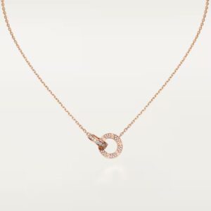 Cartier LOVE pendant, paved
