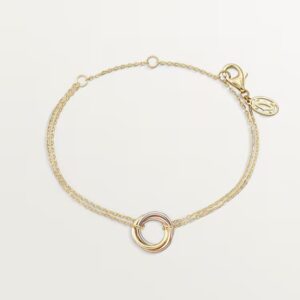 Cartier Trinity bracelet, on chain