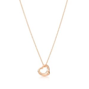 Tiffany Open Heart Pendant