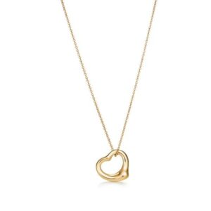 Tiffany Open Heart Pendant