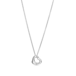 Tiffany Open Heart Pendant