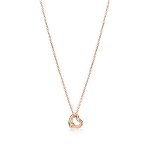 Tiffany Open Heart Pendant