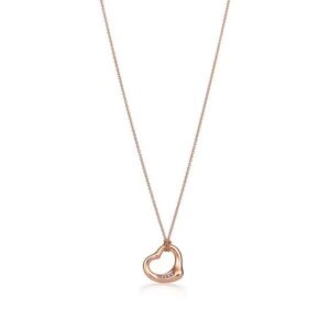 Tiffany Open Heart Pendant