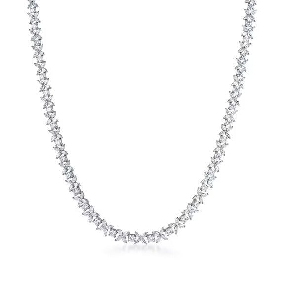 Tiffany Alternating Graduated Necklace
