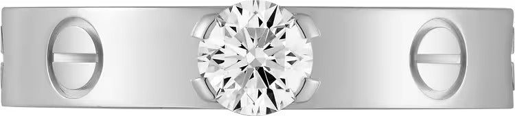 Cartier LOVE solitaire, brilliant-cut diamond - Image 3