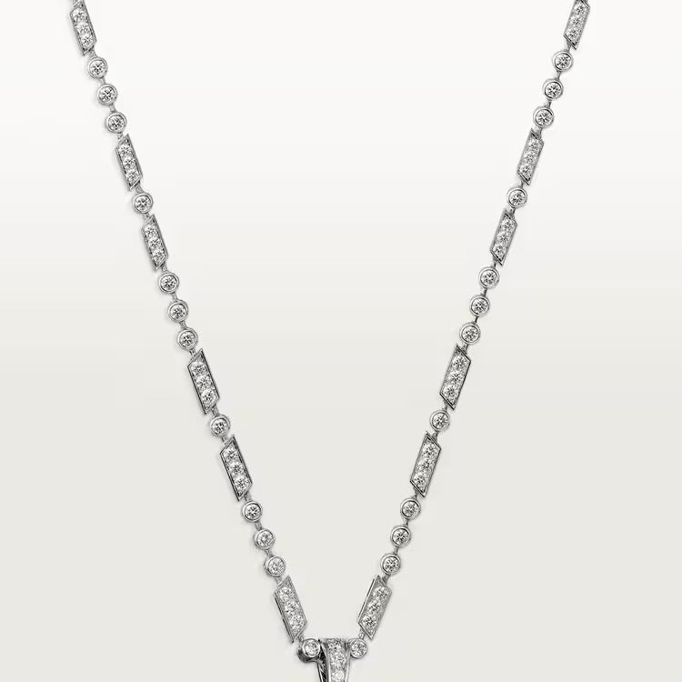 Cartier Panthère de Cartier long necklace, large model, paved - Image 2