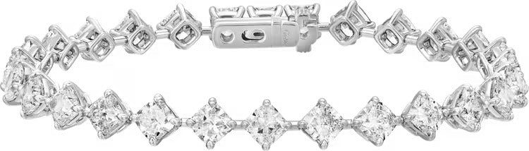 Cartier Essential Lines bracelet, cushion-cut diamonds