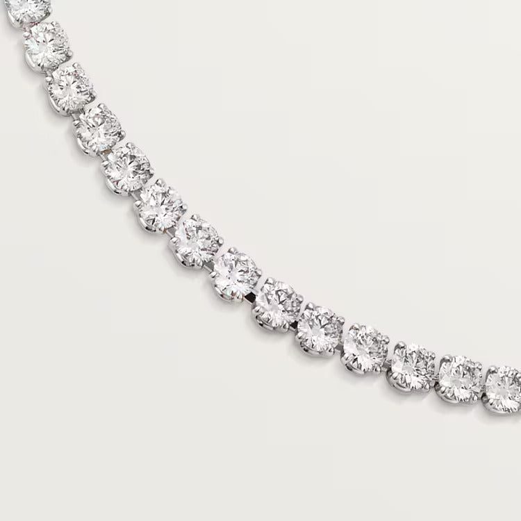 Cartier Lignes Essentielles necklace, brilliant-cut diamonds - Image 3