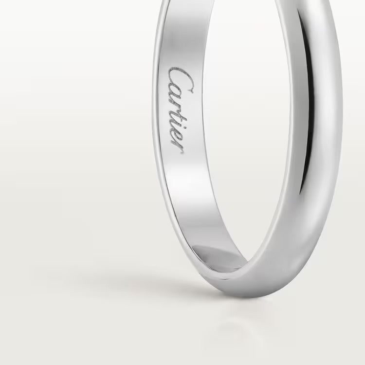 Cartier 1895 wedding band, 2.5 mm width - Image 3
