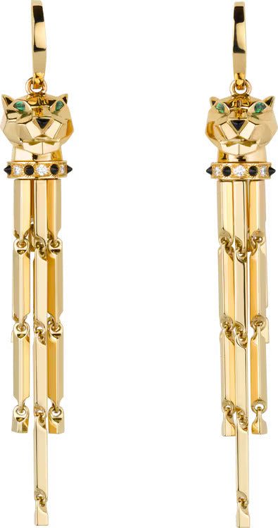 Cartier Panthère de Cartier earrings, diamonds