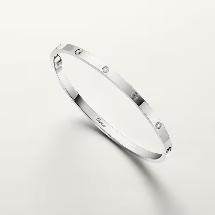 Cartier LOVE bracelet, small model, 6 diamonds - Image 2