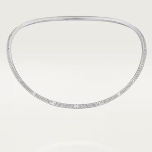 Cartier LOVE torque necklace, paved