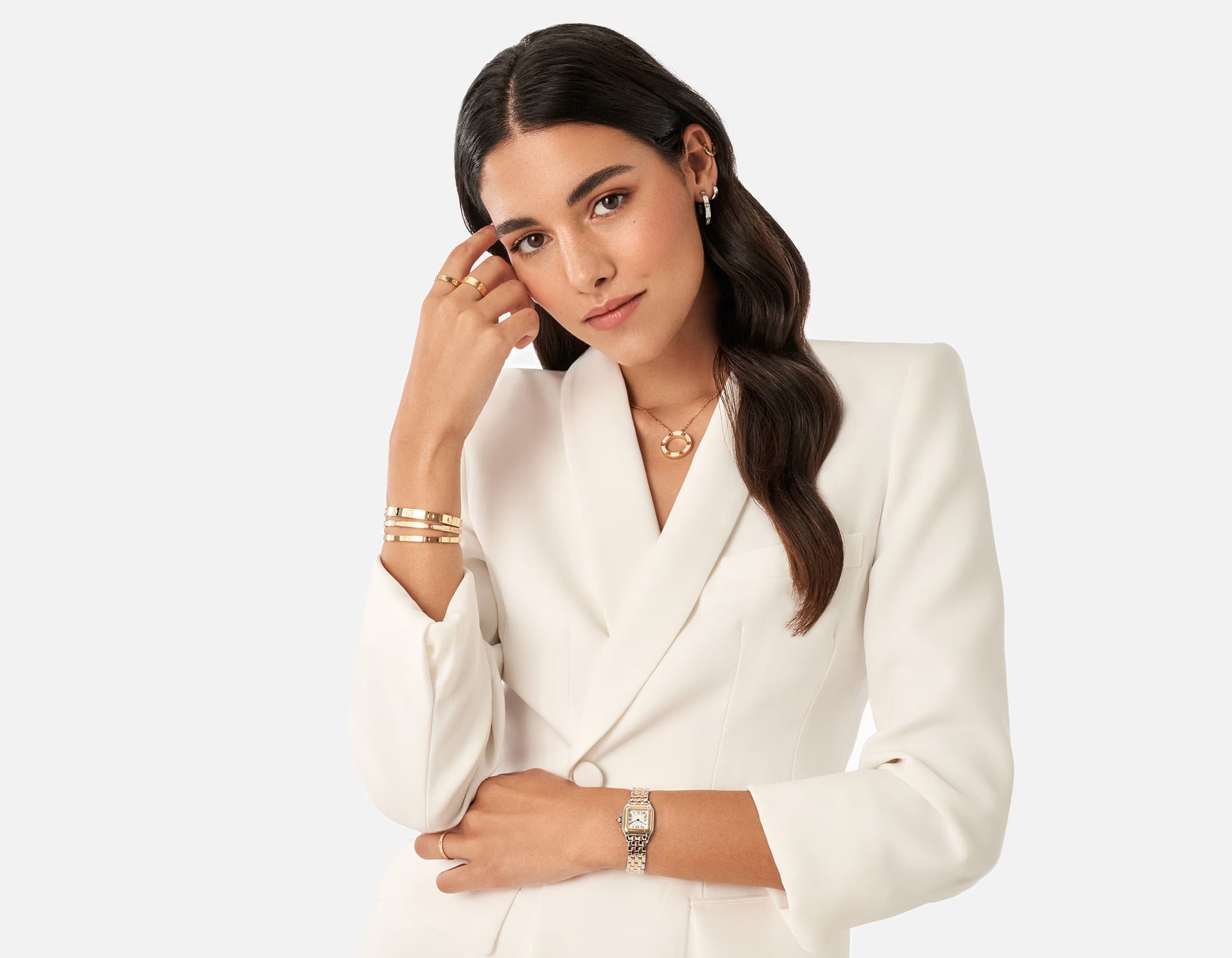 Cartier LOVE pendant, paved - Image 2