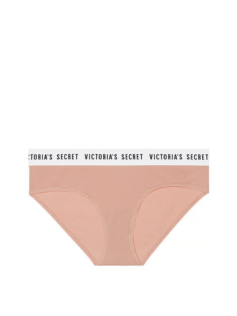 Victoria's Secret Stretch Cotton Logo Hiphugger Panty - Image 3