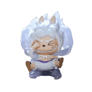 Labubu The Monsters x One Piece Series Monkey.D.Luffy Gear 5 (Secret Edition) Figure