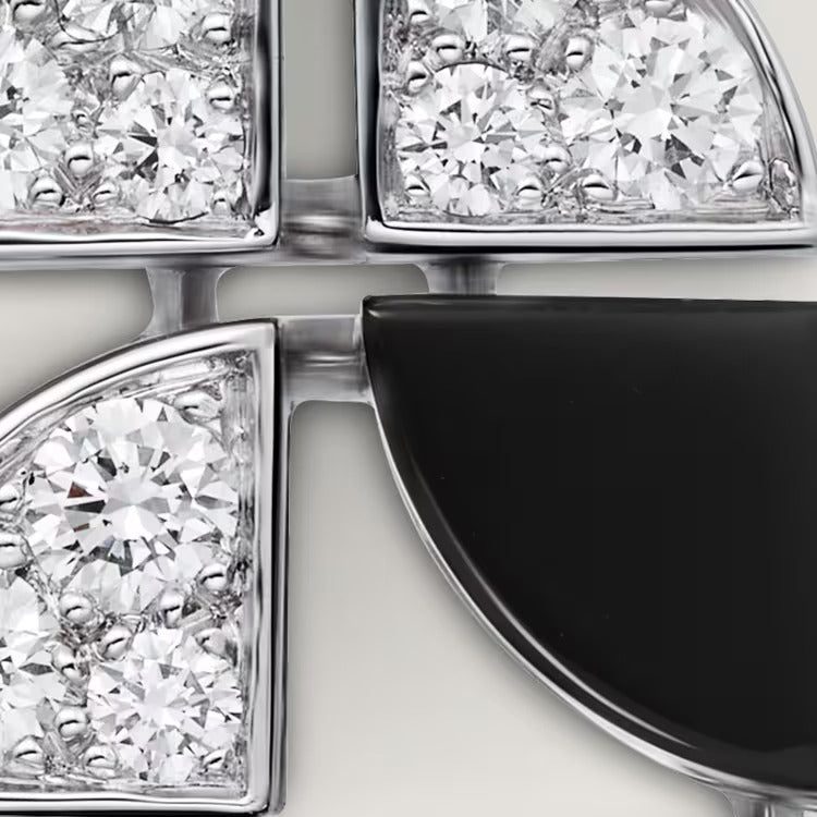 Cartier Beautés du Monde earrings, rubellite, paved - Image 5