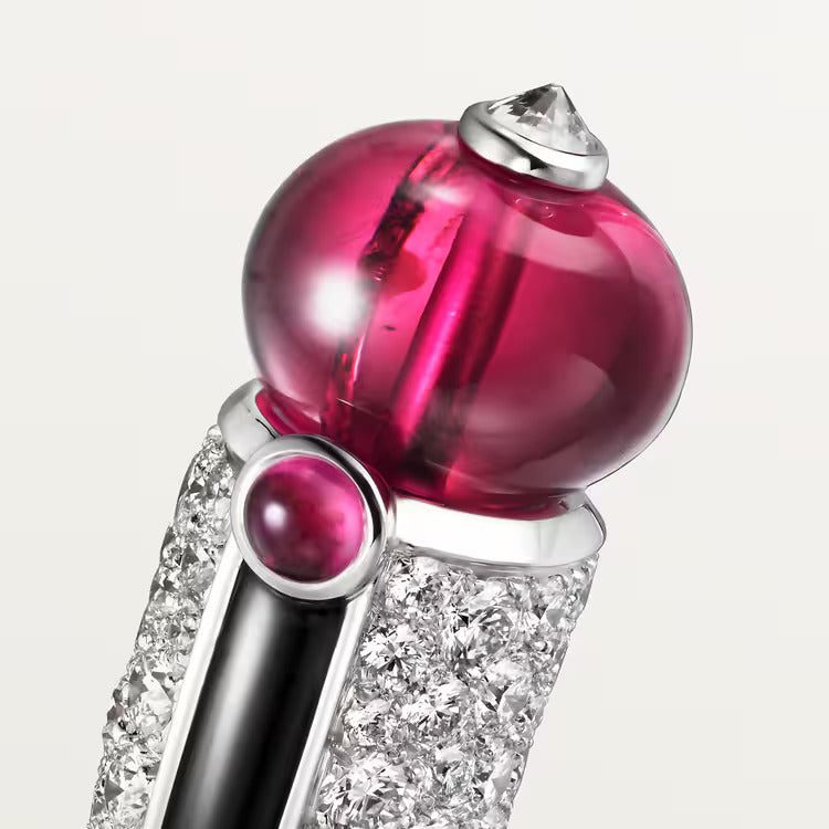 Cartier Beautés du Monde bracelet, rubellite, paved - Image 3