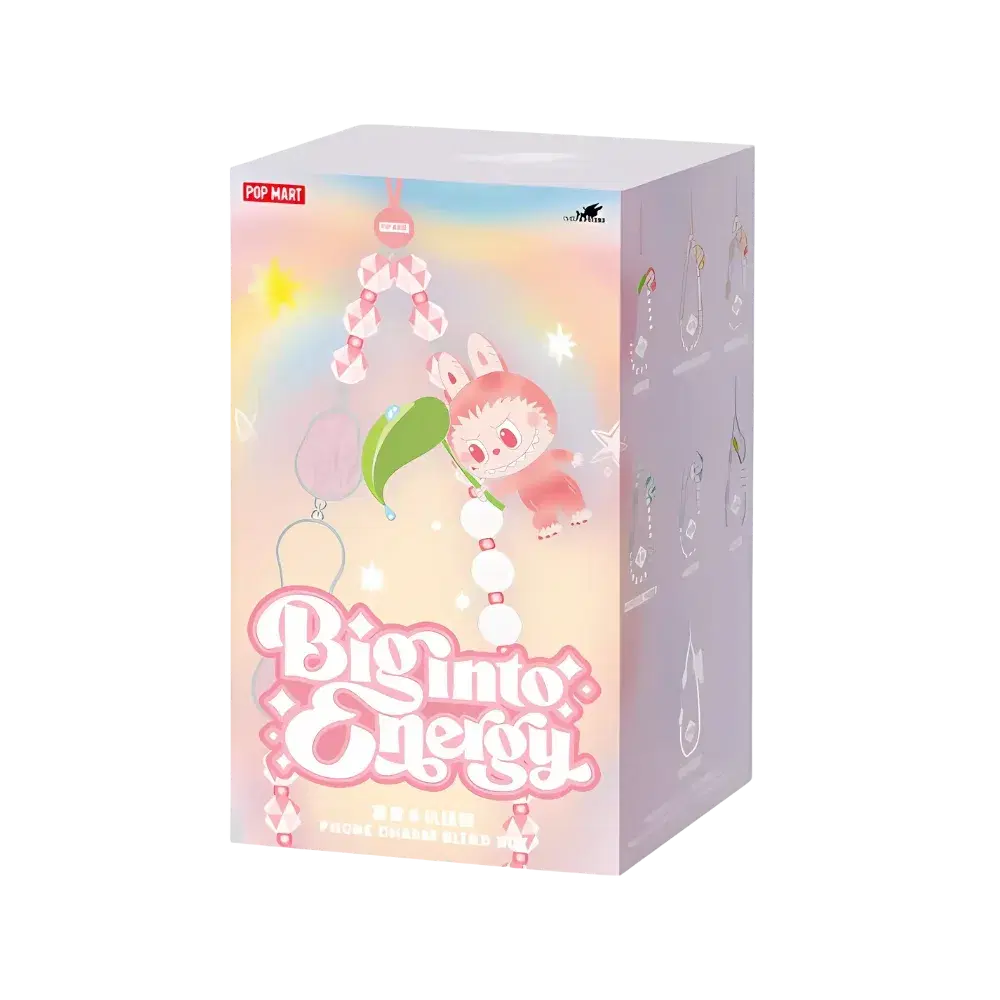 Labubu The Monsters Big into Energy Series Phone Charm Single Blind Box
