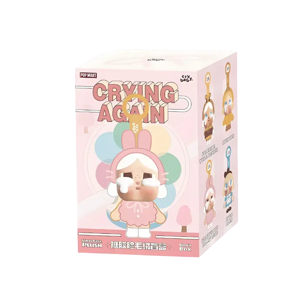 CryBaby Crying Again Series Vinyl Face Plush Single Blind Box