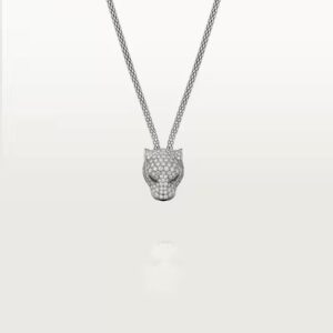 Cartier Panthère de Cartier necklace, paved