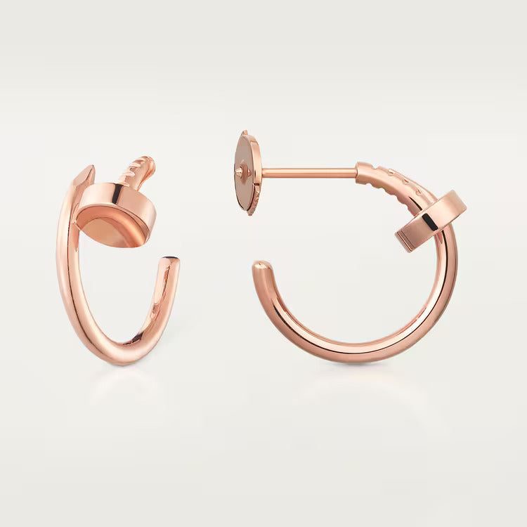 Cartier Juste un Clou hoop earrings, small model - Image 3