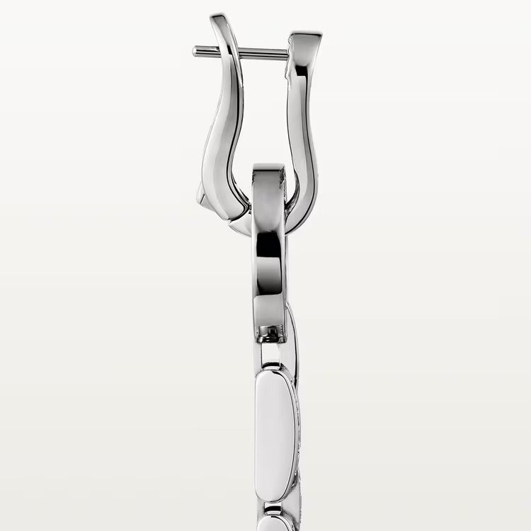 Cartier Agrafe earrings, paved - Image 3