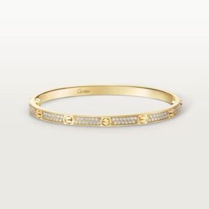 Cartier LOVE bracelet, small model, paved