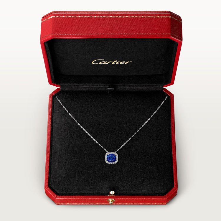 Cartier Destinée necklace with colored stone - Image 4