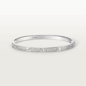 Cartier LOVE bracelet, small model, paved