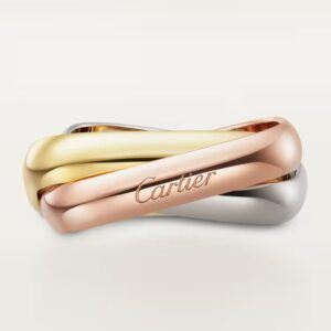 Cartier Trinity ring, cushion-shaped, classic model