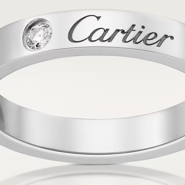 Cartier C de Cartier wedding band - Image 3
