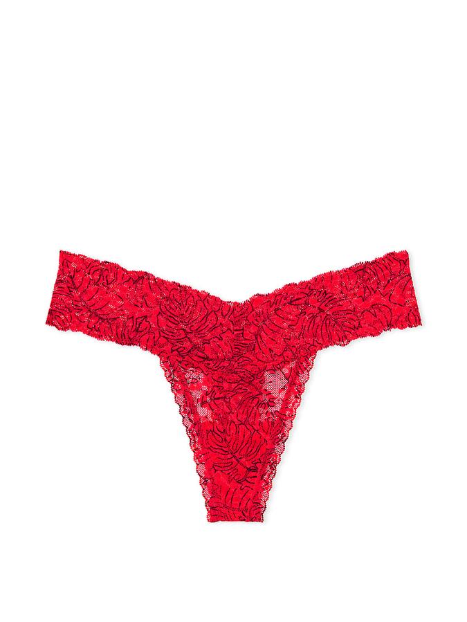 Victoria's Secret Lace Thong Panty - Image 3