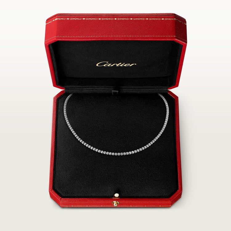 Cartier C de Cartier Essential Lines necklace, brilliant-cut diamonds - Image 3