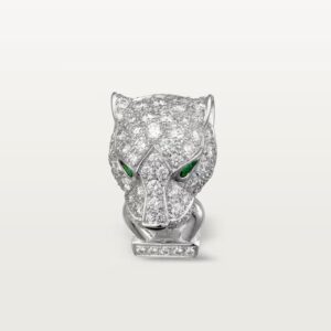 Cartier earrings, paved