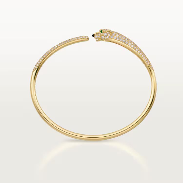 Cartier Panthère de Cartier bracelet, small model, half-paved - Image 4