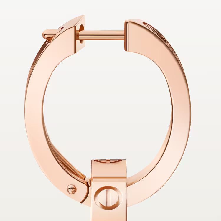 Cartier LOVE earrings, multiwear, half-paved - Image 2