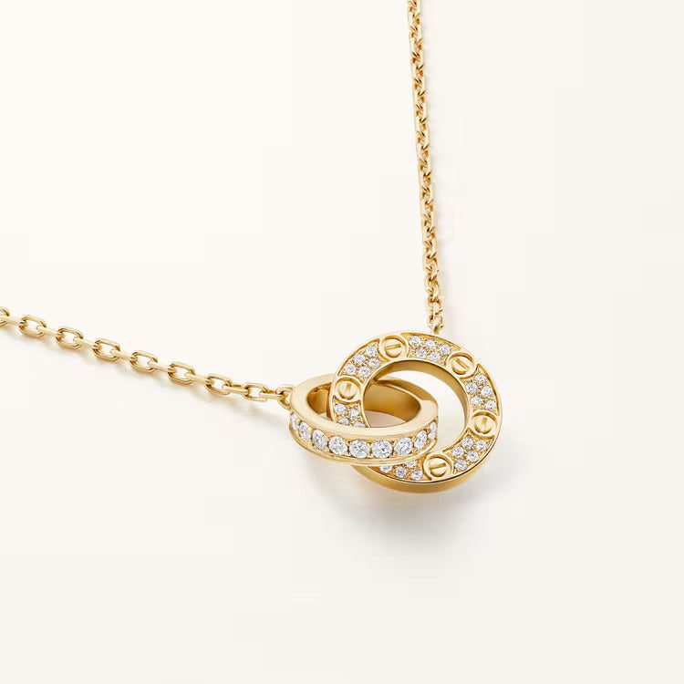 Cartier LOVE pendant, paved - Image 3