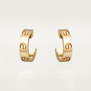 Cartier LOVE hoop earrings, classic model